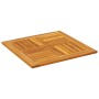 Solid acacia wood square table top 60x60x2 cm by , Table tops - Ref: Foro24-4004254, Price: 37,53 €, Discount: %