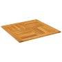 Solid acacia wood square table top 80x80x2.2 cm by , Table tops - Ref: Foro24-4004256, Price: 81,69 €, Discount: %