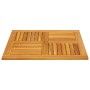 Tablero de mesa cuadrado madera maciza de acacia 80x80x2,2 cm de , Tableros para mesas - Ref: Foro24-4004256, Precio: 81,69 €...