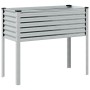 Galvanized steel planter 100x41x90 cm | Foro24|Onlineshop| Casa, Jardín y Más Foro24.es