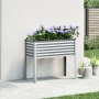 Galvanized steel planter 100x41x90 cm | Foro24|Onlineshop| Casa, Jardín y Más Foro24.es