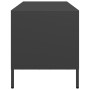 TV stand made of black cold-rolled steel 101.5x39x43.5 cm by , TV Furniture - Ref: Foro24-851298, Price: 167,83 €, Discount: %