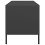 TV stand made of black cold-rolled steel 101.5x39x43.5 cm by , TV Furniture - Ref: Foro24-851226, Price: 177,00 €, Discount: %