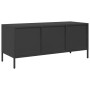 TV stand made of black cold-rolled steel 101.5x39x43.5 cm by , TV Furniture - Ref: Foro24-851226, Price: 177,00 €, Discount: %