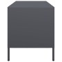 TV stand made of cold-rolled anthracite steel, 101.5x39x43.5 cm by , TV Furniture - Ref: Foro24-851300, Price: 176,50 €, Disc...