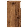 Mesita de noche madera de ingeniería envejecida 50x32x60 cm de , Mesitas de noche - Ref: Foro24-856564, Precio: 62,01 €, Desc...