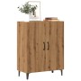 Engineered wood oak artisan sideboard 70x34x90 cm by , Sideboards - Ref: Foro24-856889, Price: 93,19 €, Discount: %