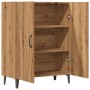 Aparador de madera de ingeniería roble artisan 70x34x90 cm de , Aparadores - Ref: Foro24-856889, Precio: 93,19 €, Descuento: %