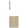 Bathroom furniture set 2 pieces plywood Sonoma oak by , Bathroom furniture - Ref: Foro24-856367, Price: 48,27 €, Discount: %