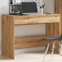 Escritorio de madera de ingeniería roble artisan 101x50x76,5 cm de , Escritorios - Ref: Foro24-856765, Precio: 90,93 €, Descu...