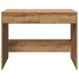 Engineered oak wood artisan desk 101x50x76.5 cm by , Desks - Ref: Foro24-856765, Price: 90,93 €, Discount: %