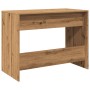 Engineered oak wood artisan desk 101x50x76.5 cm by , Desks - Ref: Foro24-856765, Price: 90,93 €, Discount: %