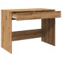 Engineered oak wood artisan desk 101x50x76.5 cm by , Desks - Ref: Foro24-856765, Price: 90,93 €, Discount: %