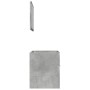 Bathroom furniture set, 2 pieces, gray plywood with concrete finish. by , Bathroom furniture - Ref: Foro24-856373, Price: 61,...