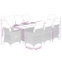 Set de comedor de jardín 9 pzas y cojines ratán sintético negro | Foro24|Onlineshop| Casa, Jardín y Más Foro24.es