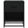 Mesitas de noche 2 uds madera ingeniería negro 40x31x50 cm de , Mesitas de noche - Ref: Foro24-848685, Precio: 93,19 €, Descu...