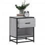 Bedside tables 2 units engineered wood gray Sonoma 40x31x50 cm by , Nightstands - Ref: Foro24-848691, Price: 93,30 €, Discoun...