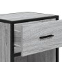 Bedside tables 2 units engineered wood gray Sonoma 40x31x50 cm by , Nightstands - Ref: Foro24-848691, Price: 93,30 €, Discoun...