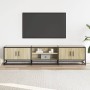 Mueble para TV madera de ingeniería roble Sonoma 180x35x41 cm de , Muebles TV - Ref: Foro24-3300776, Precio: 133,77 €, Descue...