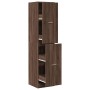 Medicine cabinet made of brown oak wood, 40x41x174.5 cm. by , Lockers and storage cabinets - Ref: Foro24-3309651, Price: 163,...