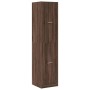 Medicine cabinet made of brown oak wood, 40x41x174.5 cm. by , Lockers and storage cabinets - Ref: Foro24-3309651, Price: 163,...