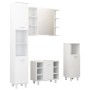 Bathroom furniture set 4 pieces glossy white engineered wood by vidaXL, Bathroom furniture - Ref: Foro24-3056904, Price: 249,...