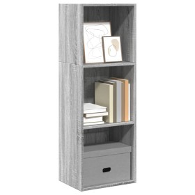 Ingenieurholzregal in Sonoma-Grau 40x30x114 cm von , Bücherregale und Regale - Ref: Foro24-857872, Preis: 47,69 €, Rabatt: %