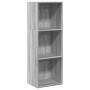 Estantería de madera de ingeniería gris Sonoma 40x30x114 cm de , Librerías y estanterías - Ref: Foro24-857872, Precio: 47,65 ...