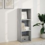 Engineered wood Sonoma gray shelf 40x30x114 cm by , Bookcases and shelves - Ref: Foro24-857872, Price: 47,69 €, Discount: %