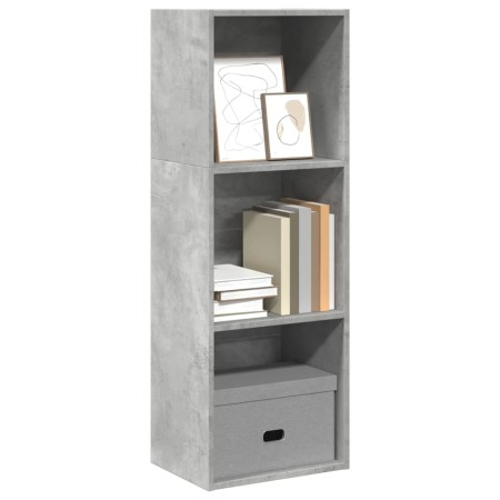 Engineered wood shelf in gray concrete 40x30x114 cm | Foro24|Onlineshop| Casa, Jardín y Más Foro24.es