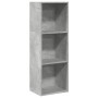 Estantería de madera de ingeniería gris hormigón 40x30x114 cm de , Librerías y estanterías - Ref: Foro24-857870, Precio: 46,4...