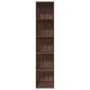 Estantería madera de ingeniería marrón roble 40x30x189 cm de , Librerías y estanterías - Ref: Foro24-857891, Precio: 72,93 €,...