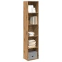 Engineered wood oak artisian shelf 40x30x189 cm by , Bookcases and shelves - Ref: Foro24-857893, Price: 71,04 €, Discount: %