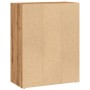 Engineered wood oak artisian shelf 60x30x77 cm by , Bookcases and shelves - Ref: Foro24-857898, Price: 42,57 €, Discount: %