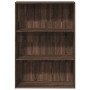 Estantería de madera de ingeniería marrón roble 80x30x114 cm de , Librerías y estanterías - Ref: Foro24-857937, Precio: 64,12...