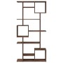 Engineered wood brown oak bookshelf 92x29x188 cm by , Bookcases and shelves - Ref: Foro24-3310322, Price: 127,10 €, Discount: %