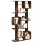 Engineered wood smoked oak bookshelf 92x29x188 cm by , Bookcases and shelves - Ref: Foro24-3310320, Price: 123,55 €, Discount: %