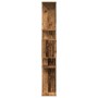 Engineered wood smoked oak bookshelf 92x29x188 cm by , Bookcases and shelves - Ref: Foro24-3310320, Price: 123,55 €, Discount: %