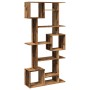 Engineered wood smoked oak bookshelf 92x29x188 cm by , Bookcases and shelves - Ref: Foro24-3310320, Price: 123,55 €, Discount: %