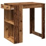 Mesa alta de bar madera ingeniería envejecida 102x70x103,5 cm | Foro24|Onlineshop| Casa, Jardín y Más Foro24.es