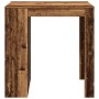 Mesa alta de bar madera ingeniería envejecida 102x70x103,5 cm | Foro24|Onlineshop| Casa, Jardín y Más Foro24.es