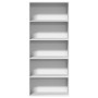 Estantería madera ingeniería blanca 80x30x189cm de , Librerías y estanterías - Ref: Foro24-3314669, Precio: 103,84 €, Descuen...