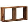 Aged engineered wood wall shelf 60x16x30 cm by , Shelves and shelves - Ref: Foro24-854884, Price: 26,35 €, Discount: %