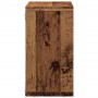 Aged engineered wood wall shelf 60x16x30 cm by , Shelves and shelves - Ref: Foro24-854884, Price: 26,35 €, Discount: %