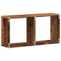 Aged engineered wood wall shelf 60x16x30 cm by , Shelves and shelves - Ref: Foro24-854884, Price: 26,35 €, Discount: %