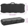 Black PP flight portable briefcase 100.5x42x17 cm by , Camera bags and cases - Ref: Foro24-4007256, Price: 153,83 €, Discount: %