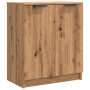 Engineered wood shoe cabinet in artisan oak, 59x35x70 cm. by , Shoe racks and shoe organizers - Ref: Foro24-856990, Price: 82...