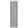 Three-level Sonoma gray wood divider bookcase 99x29x99 cm by , Bookcases and shelves - Ref: Foro24-857963, Price: 71,31 €, Di...