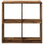 Aged engineering wood divider bookcase 69.5x29x69.5 cm | Foro24|Onlineshop| Casa, Jardín y Más Foro24.es