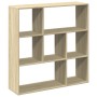 Librería divisor madera ingeniería roble Sonoma 102x29x103,5 cm de , Librerías y estanterías - Ref: Foro24-858050, Precio: 81...